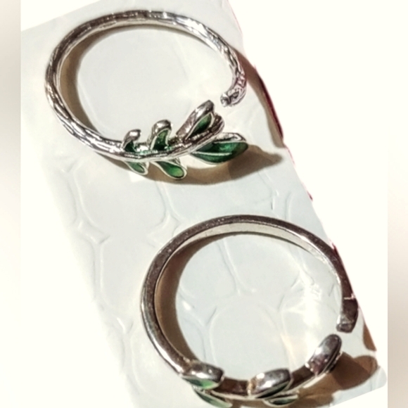Green Leaves Vine Ring NEW - Picture 13 of 16